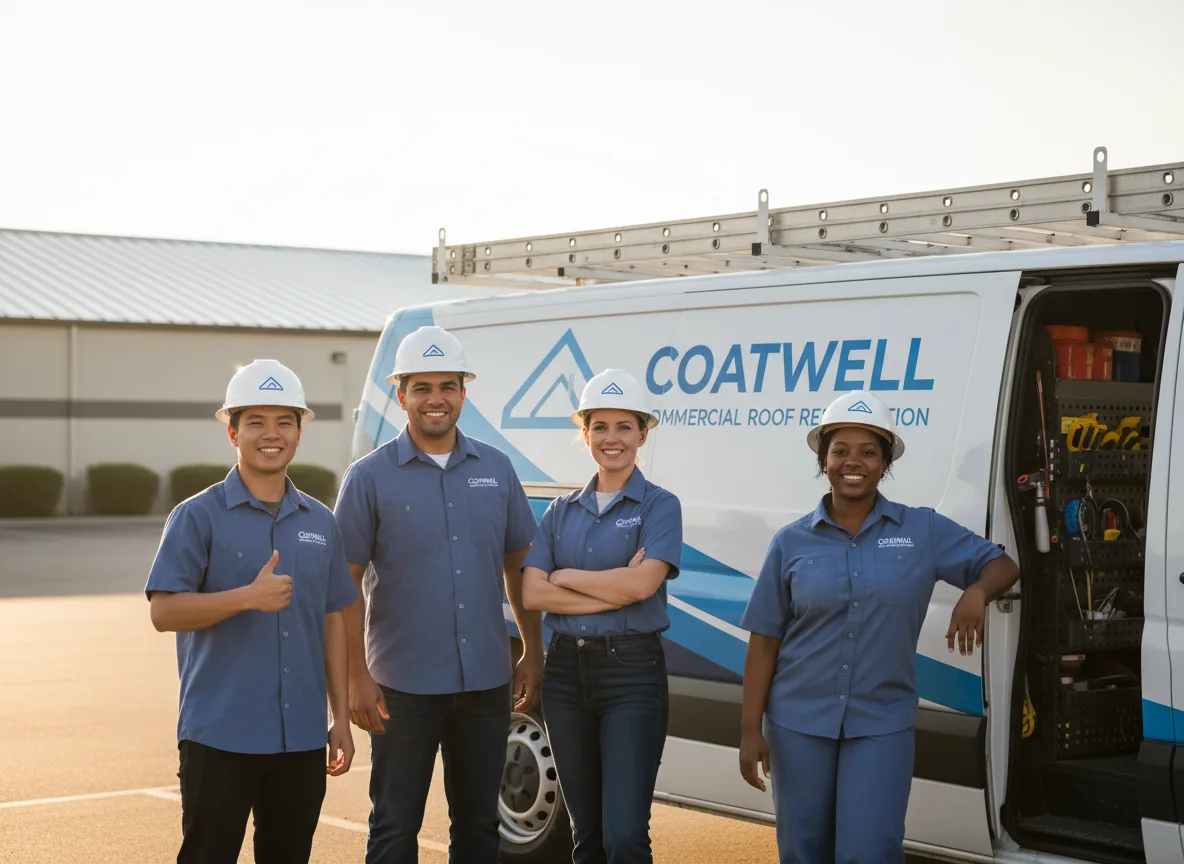 Commercial roof coating company in Wood Lake, MN